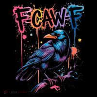 F-Caw-F Crow Pun, Gothic Dark Humor Coffee Mug thumb 5