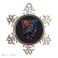 F-Caw-F Crow Pun, Gothic Dark Humor Ornament thumb 0