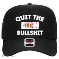 Funny Card Player Pitch Quit The Bullshit Hat thumb 0