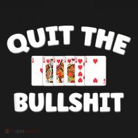 Funny Card Player Pitch Quit The Bullshit Kids Sweatshirt thumb 2