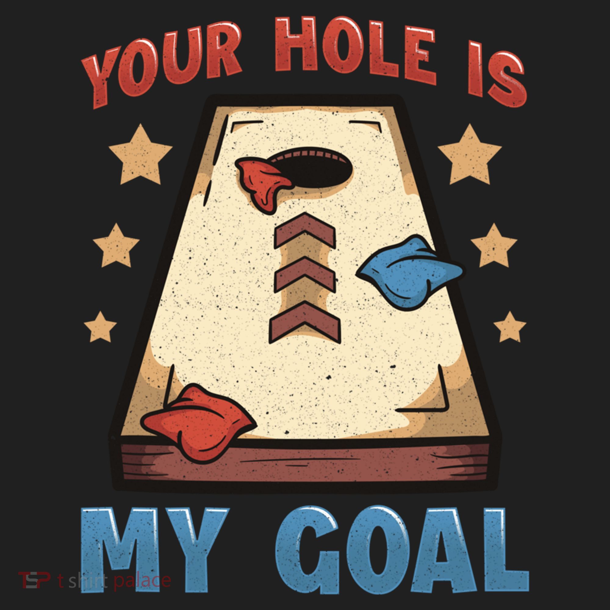 Funny Cornhole Player Your Hole Is My Goal Meaningful Gift Women's Sweatshirt