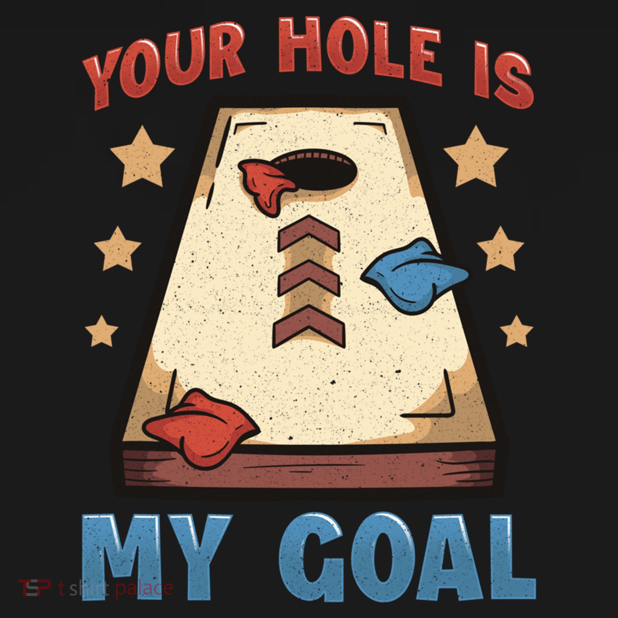 Funny Cornhole Player Your Hole Is My Goal Meaningful Gift Bucket Hat