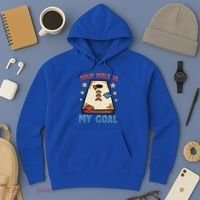 Funny Cornhole Player Your Hole Is My Goal Meaningful Gift Hoodie thumb 3
