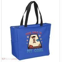 Funny Cornhole Player Your Hole Is My Goal Meaningful Gift Tote Bag thumb 2