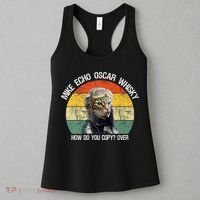 Funny Cat Pilot Mike Echo Oscar Whisky How Do You Copy Meow Women's Tank Top thumb 3