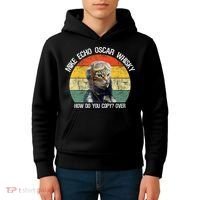 Funny Cat Pilot Mike Echo Oscar Whisky How Do You Copy Meow Kids Hoodie thumb 4