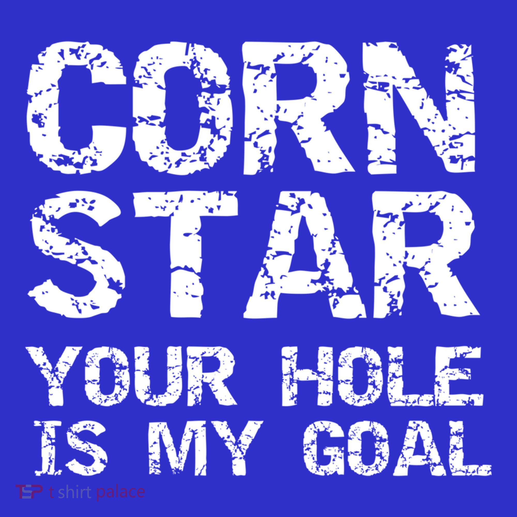 Funny Cornhole Pun Gift Quote Corn Star Your Hole Is My Goal Gift Women's Tank Top
