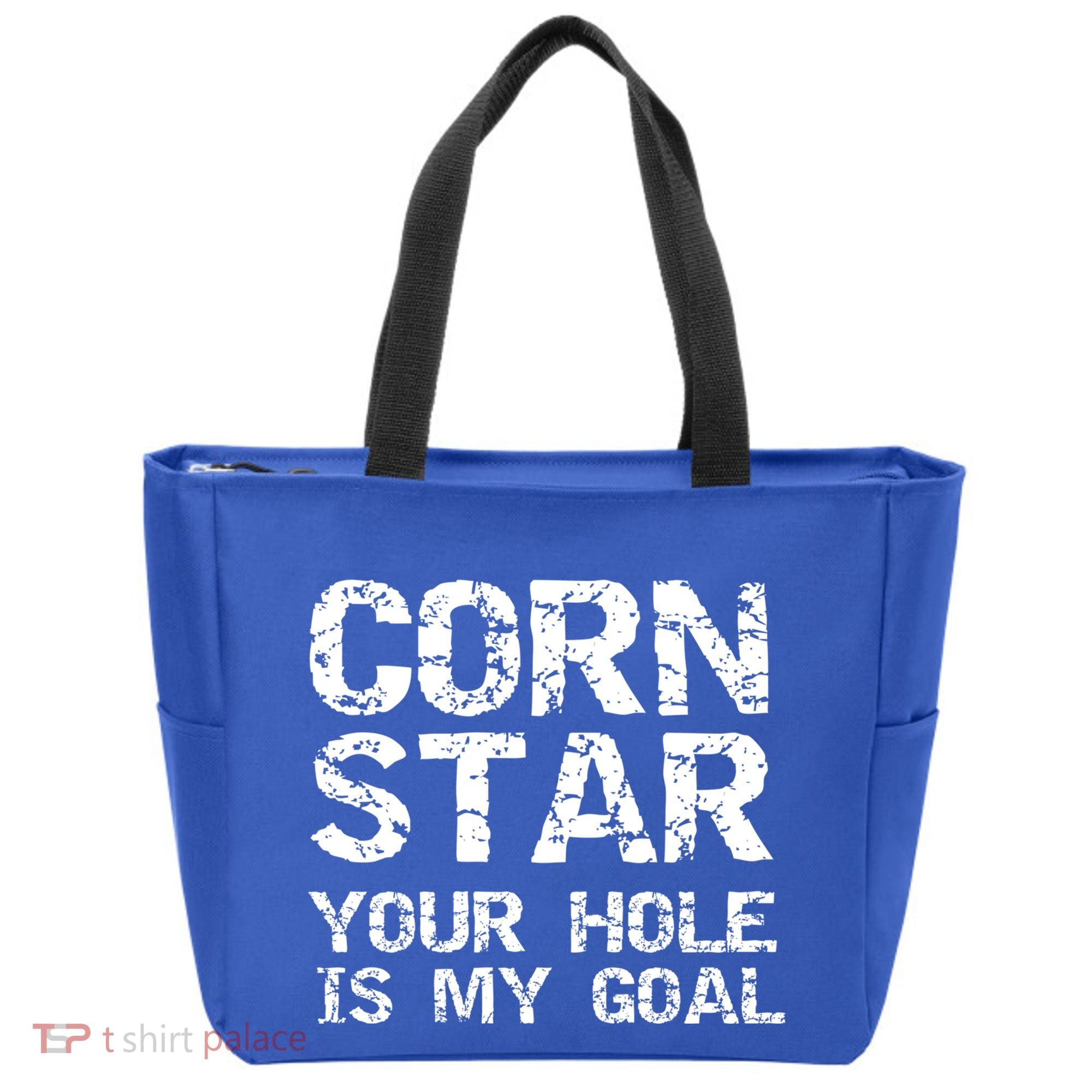Funny Cornhole Pun Gift Quote Corn Star Your Hole Is My Goal Gift Tote Bag