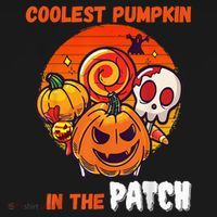 Funny Coolest Pumpkin In The Patch Halloween Boy Girls Kid Women's Hoodie thumb 2