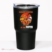Funny Coolest Pumpkin In The Patch Halloween Boy Girls Kid Tumbler thumb 0