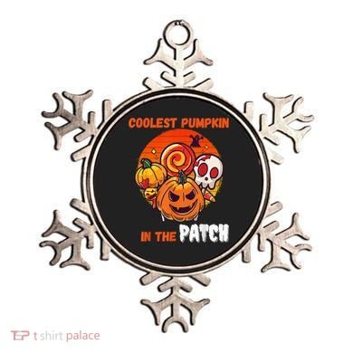 Funny Coolest Pumpkin In The Patch Halloween Boy Girls Kid Ornament