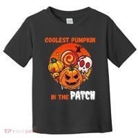 Funny Coolest Pumpkin In The Patch Halloween Boy Girls Kid Toddler T-Shirt thumb 0