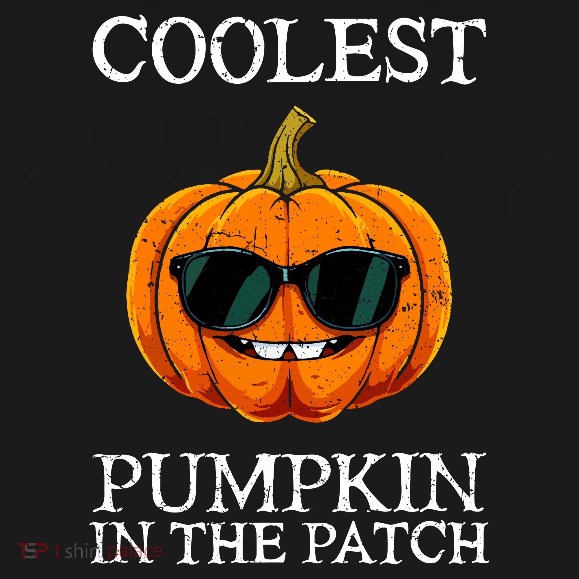 Funny Coolest Pumpkin In The Patch Cute Glassess Halloween Gift Women's Hoodie
