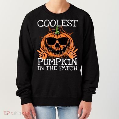 Funny Coolest Pumpkin In The Patch Halloween Gift Women's Sweatshirt