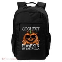 Funny Coolest Pumpkin In The Patch Halloween Gift Backpack thumb 0