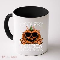 Funny Coolest Pumpkin In The Patch Halloween Gift Coffee Mug thumb 0