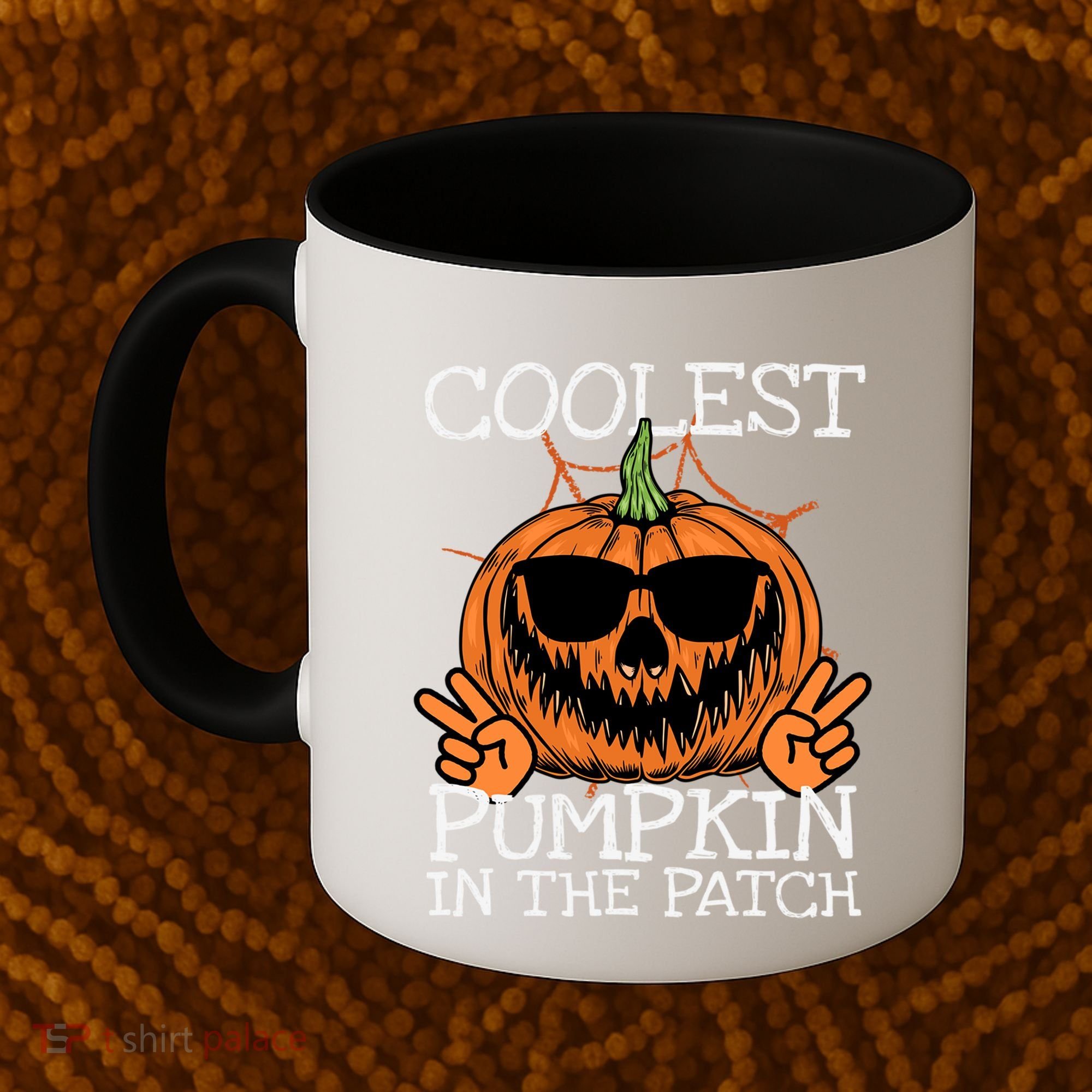 Funny Coolest Pumpkin In The Patch Halloween Gift Coffee Mug
