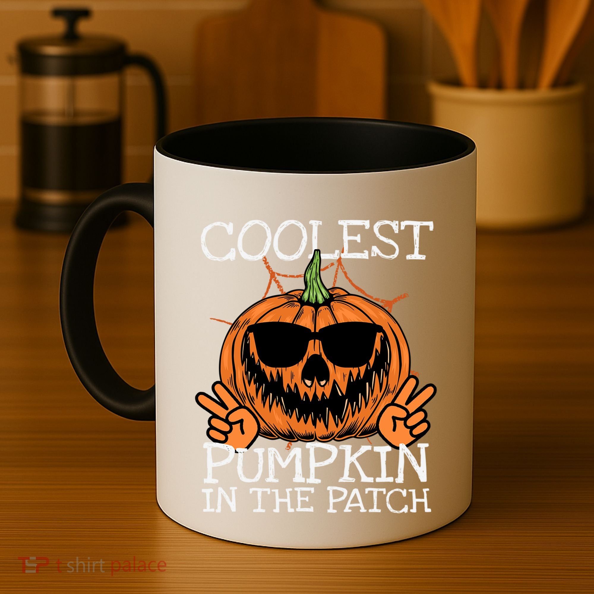 Funny Coolest Pumpkin In The Patch Halloween Gift Coffee Mug