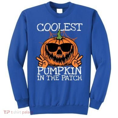 Funny Coolest Pumpkin In The Patch Halloween Gift Sweatshirt