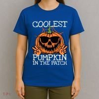Funny Coolest Pumpkin In The Patch Halloween Gift T-Shirt thumb 4