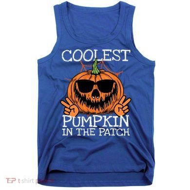 Funny Coolest Pumpkin In The Patch Halloween Gift Tank Top