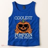 Funny Coolest Pumpkin In The Patch Halloween Gift Tank Top thumb 2