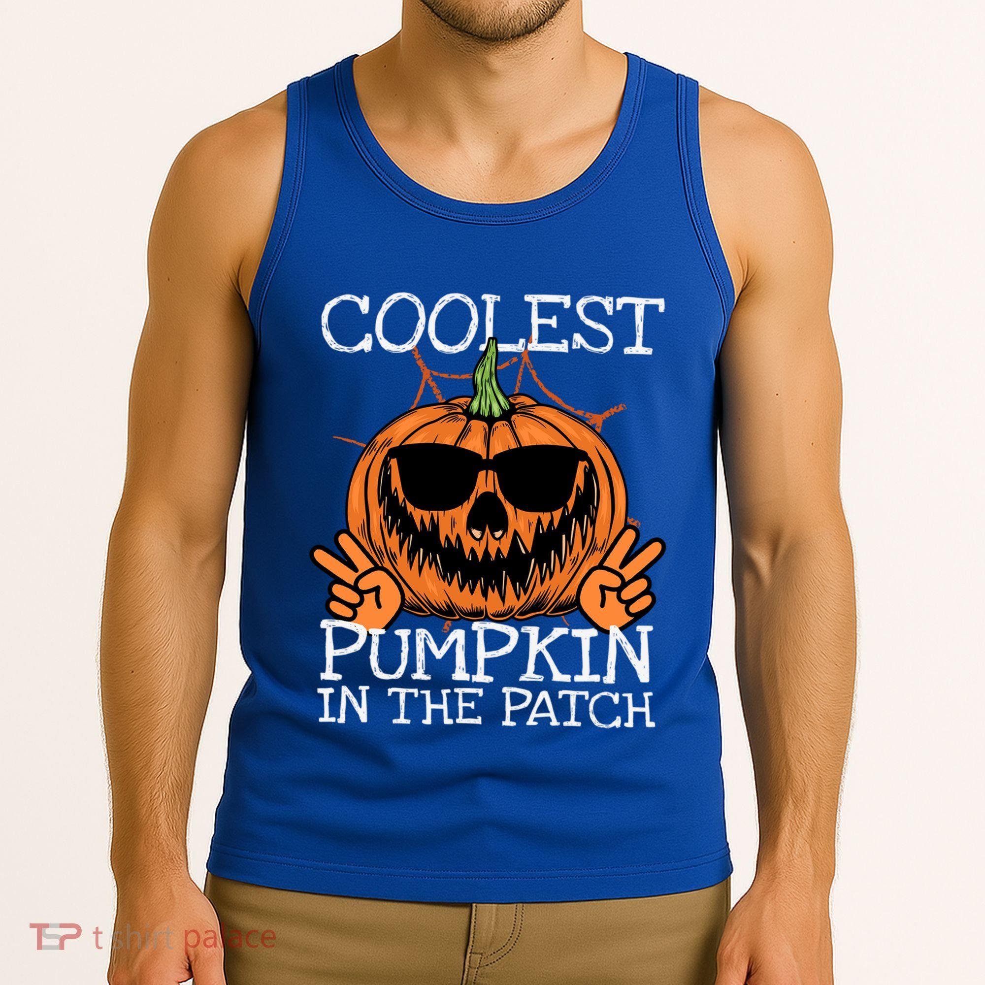 Funny Coolest Pumpkin In The Patch Halloween Gift Tank Top