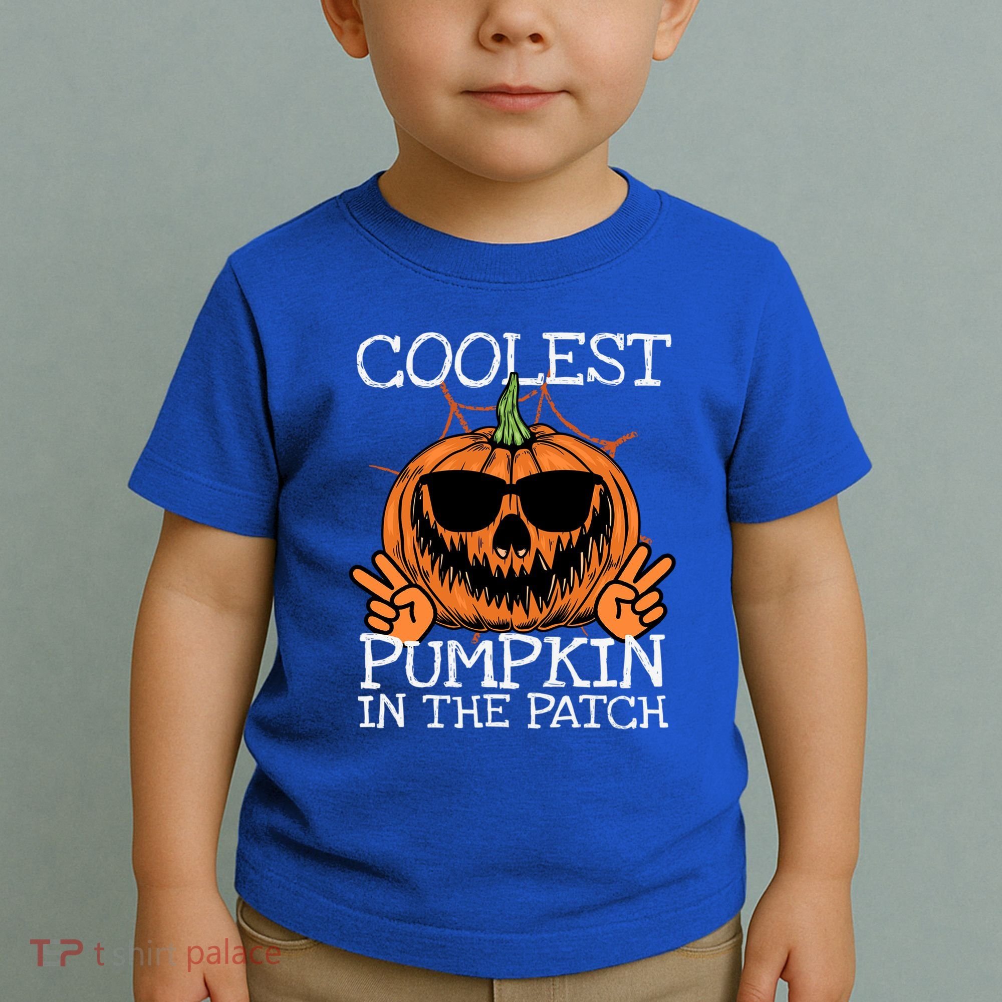 Funny Coolest Pumpkin In The Patch Halloween Gift Toddler T-Shirt