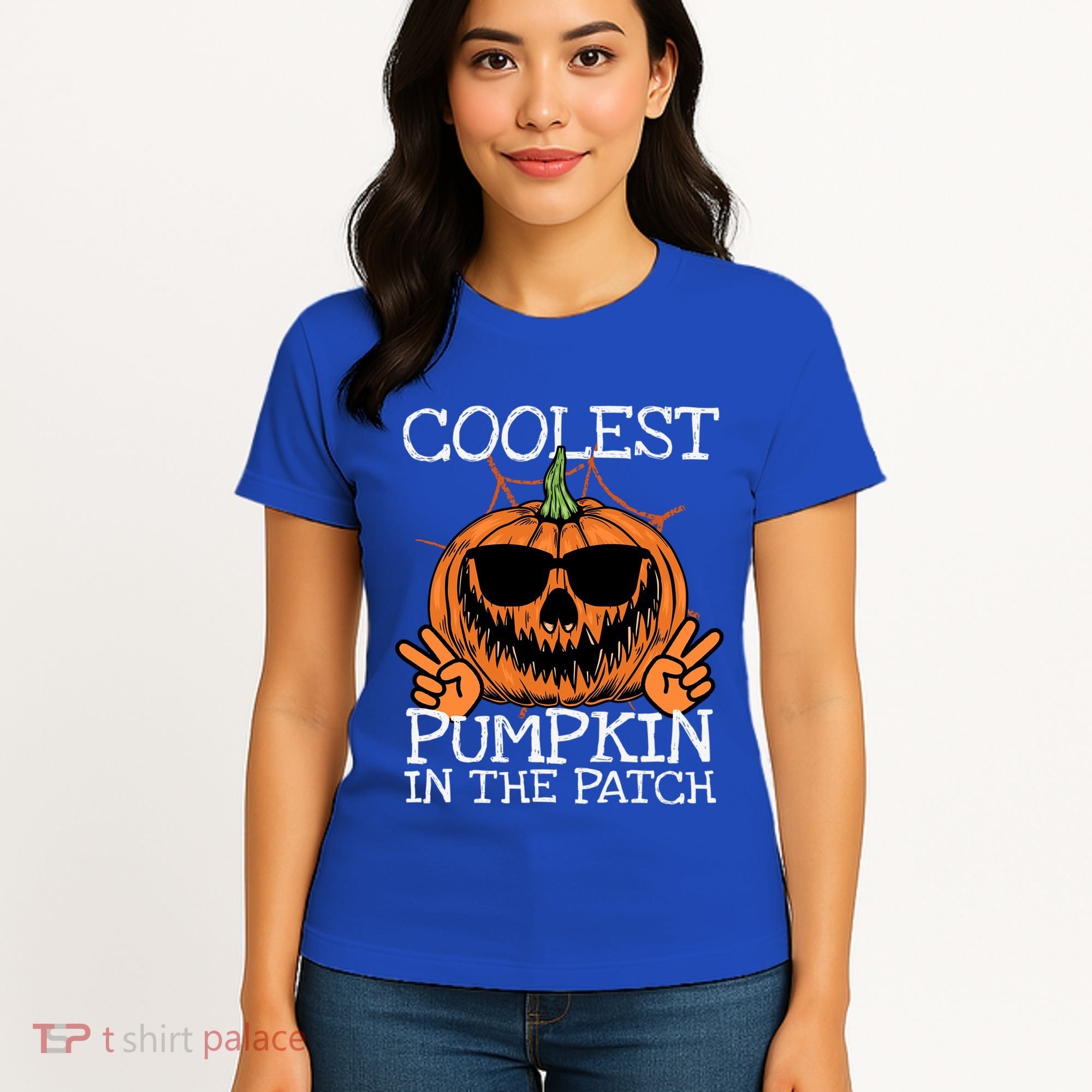 Funny Coolest Pumpkin In The Patch Halloween Gift Women's T-Shirt