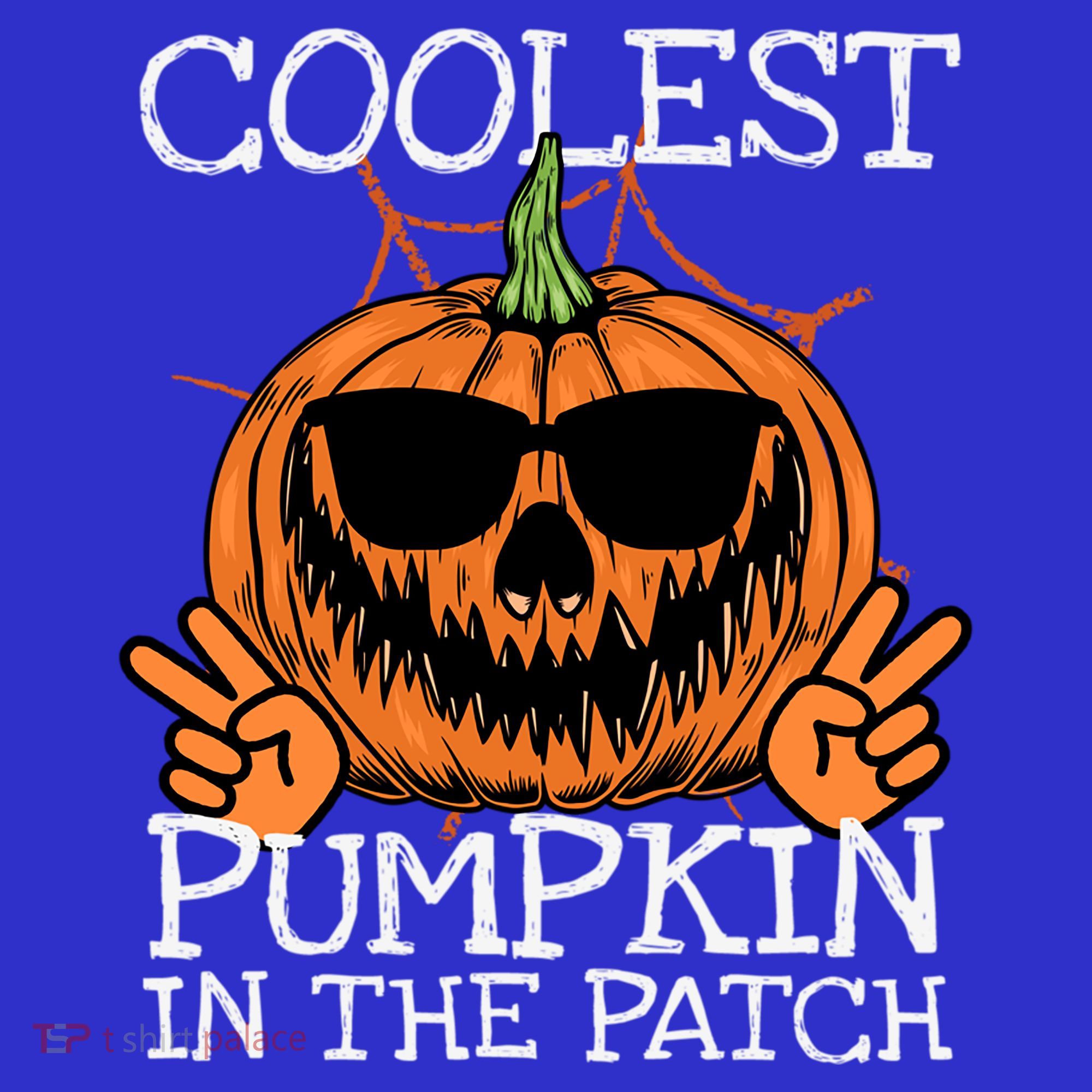 Funny Coolest Pumpkin In The Patch Halloween Gift Kids Long Sleeve Shirt