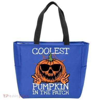 Funny Coolest Pumpkin In The Patch Halloween Gift Tote Bag