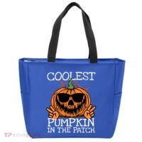 Funny Coolest Pumpkin In The Patch Halloween Gift Tote Bag thumb 0