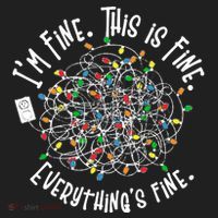 Funny Christmas Problem With Tangled Lights Tumbler thumb 3