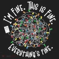 Funny Christmas Problem With Tangled Lights Tumbler thumb 3