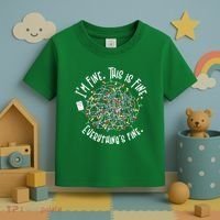 Funny Christmas Problem With Tangled Lights Toddler T-Shirt thumb 3