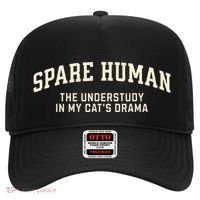 Funny Cat Parent Spare Human Sarcastic Hat thumb 0