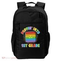 Funny Cute Poppin' Into 1st Grade Fidget Toy Backpack thumb 0