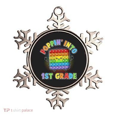 Funny Cute Poppin' Into 1st Grade Fidget Toy Ornament