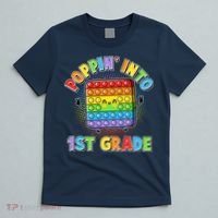 Funny Cute Poppin' Into 1st Grade Fidget Toy T-Shirt thumb 5