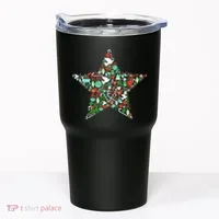 Festive Christmas Pattern Star Tumbler thumb 0