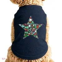 Festive Christmas Pattern Star Doggie Tank thumb 0