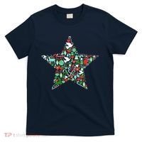 Festive Christmas Pattern Star T-Shirt thumb 0