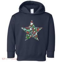 Festive Christmas Pattern Star Toddler Hoodie thumb 0