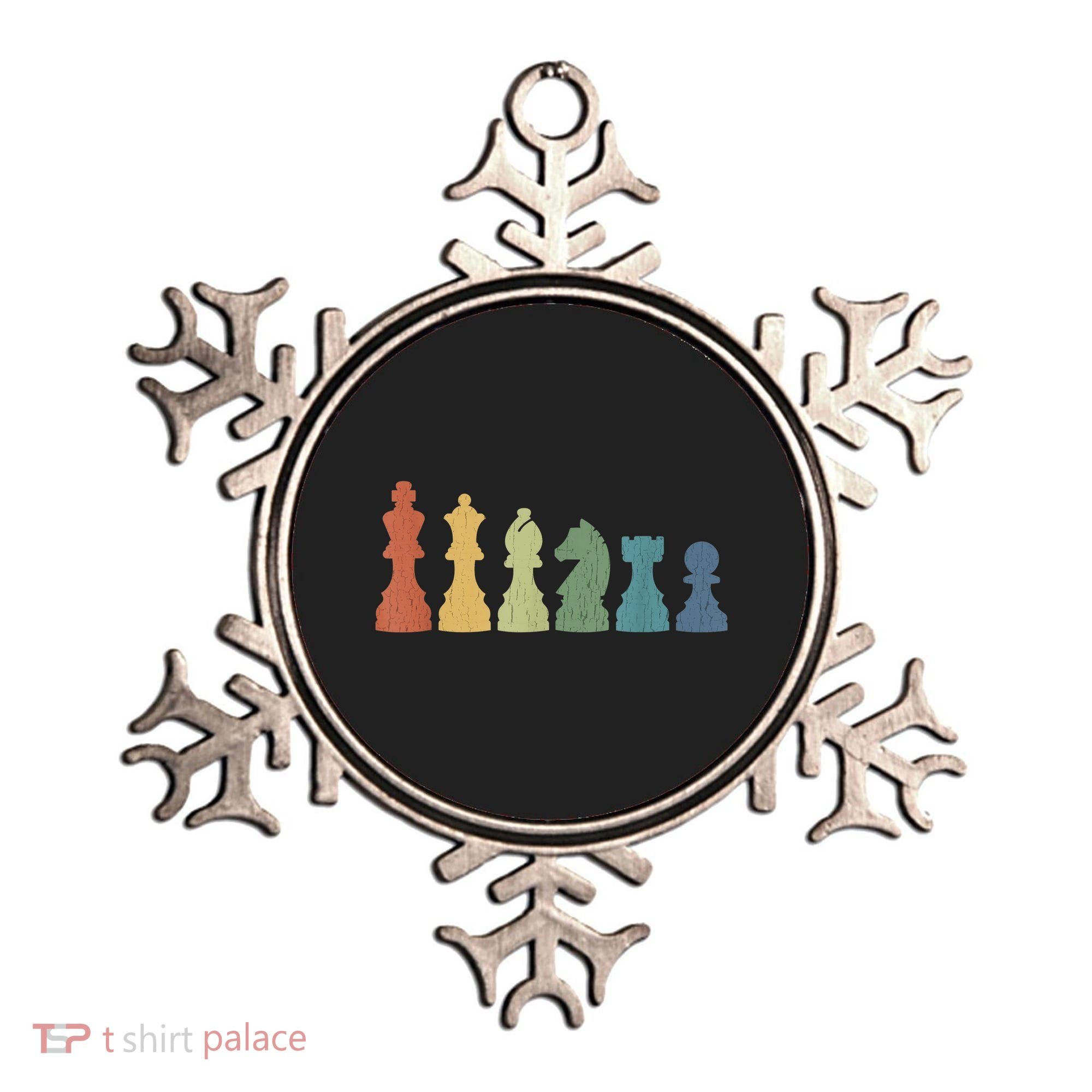 Funny Chess Pieces Board Game Lover Player Themed Chess Gift Ornament