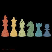 Funny Chess Pieces Board Game Lover Player Themed Chess Gift Baby Bodysuit thumb 2