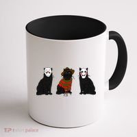 Funny Cat Parody Horror Movie Black Cat Gifts Coffee Mug thumb 1