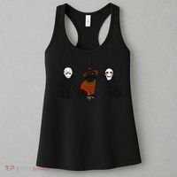 Funny Cat Parody Horror Movie Black Cat Gifts Women's Tank Top thumb 3