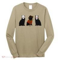 Funny Cat Parody Horror Movie Black Cat Gifts Long Sleeve Shirt thumb 0