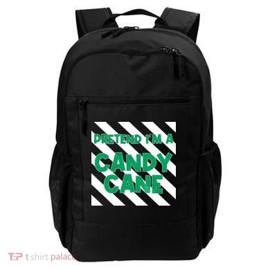 Funny Christmas Pretend Im A Candy Cane Backpack