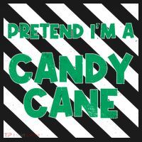 Funny Christmas Pretend Im A Candy Cane Bucket Hat thumb 4